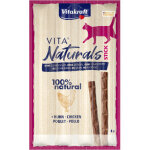 Vitakraft vita naturals stick au poulet snack pour chat (4 pcs) 2 paquets