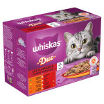 Whiskas 1 + duo variation classique en gel�e multipack (12 x 85 g) 1 paquet (12 x 85 g)