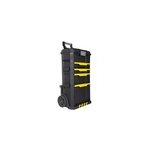 1 - 79 - 206 boite  outils noir, jaune, chariot  outils