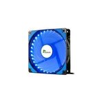 L - 12025 boitier pc ventilateur 12 cm noir, bleu ventilateur de botier