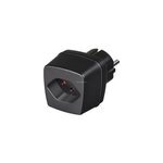 1508480 adaptateur de puissance & onduleur intérieur noir, adaptateur de prise 1508480 adaptateur de puissance & onduleur intérieur noir, adaptateur de prise