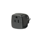 1508520 adaptateur de puissance & onduleur intrieure noir, adaptateur de prise