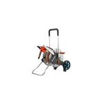 18547 - 20 enrouleur de tuyau d''arrosoir de jardin bobine multi - positions manuel noir, acier inoxydable, ... 18547 - 20 enrouleur de tuyau d''arrosoir de jardin bobine multi - positions manuel noir, acier inoxydable, ...