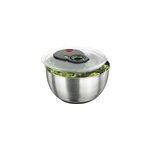 356792 ustensile de camping rond acier inoxydable pliable personnel, bol