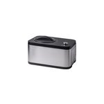 48826 eismaschine & joghurtbereiter eva compresseur pour sorbetire 1, 5 l 120 w noir, acier inoxydable ...