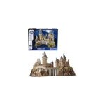 4d build, puzzle 3d harry potter chteau de poudlard 209 pices | cadeaux harry potter dcoration de ...