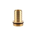 7251 - 20 raccord des tuyaux d''eau connecteur de tuyau laiton or 1 pi�ce(s), raccord de tuyau