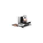 78826 trancheuse electrique 100 w noir, argent aluminium, acier inoxydable, acier 78826 trancheuse electrique 100 w noir, argent aluminium, acier inoxydable, acier