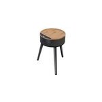 86545 appareil de chauffage intrieure noir, bois chauffage de ventilateur lectrique, radiateur soufflant ...