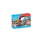 Action heroes camion de chantier avec grue, jouets de construction