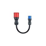 Adaptateur pour gemini flex 22 kw, cee rouge triphas� 32a > cee bleu 16a