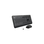 Advanced mk540 clavier souris incluse usb qwerty n�erlandais noir, blanc set de bureau sans fil