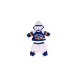 Baby born jogging suit navy 43cm, accessoires de poup�e