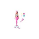 Barbie - poupe sirne avec 18 cm de cheveux fantaisie