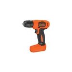 Bdcd8 sans cl noir, orange, perceuse / visseuse