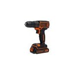 Bdcdc18 perceuse à poignée pistolet noir, orange lithium - ion (li - ion) 1, 5 ah, perceuse / visseuse ... Bdcdc18 perceuse à poignée pistolet noir, orange lithium - ion (li - ion) 1, 5 ah, perceuse / visseuse ...