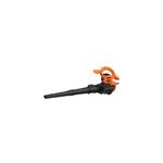 Beblv260 - qs souffleur d''air / schoir noir, orange, aspirateur / souffleur de feuilles