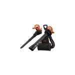 Beblv290 souffleuse  feuilles 2900 w 390 km / h, aspirateur / souffleur de feuilles