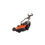Black + decker bemw471es - qs tondeuse  gazon filaire 6 hauteurs, 1600 w, orange, 38 cm