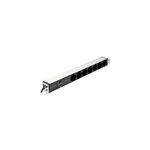 Bloc multiprises en aluminium avec protection contre les surcharges Bloc multiprises en aluminium avec protection contre les surcharges