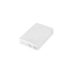 Bo�tier ftth avec 2x coupleur lc / apc dx