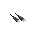 C�ble d''extension usb 2. 0, usb - a m�le > usb - a femelle