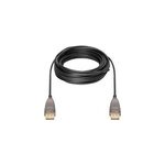 C�ble hybride en fibre optique displayport aoc, uhd 8k