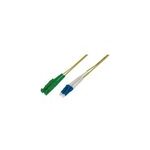 C�ble de raccordement lwl duplex, connecteur e2000 (8� apc) > lc (upc), monomode os2