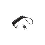 Cble de scurit n17 portable pour encoches wedge option cls identiques, verrou antivol