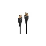 C�ble slim displayport 1. 4, 3m