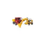 Camion - benne man tga avec grue liebherr, modle rduit de voiture