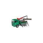 Camion man porte troncs avec grue et 3 troncs, modle rduit de voiture