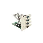 Carte pci express x1 vers 4 x s�rie rs - 232, carte d''interface