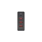 Chargeur usb universel, 4 ports, usb type - c