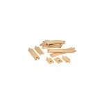 Chemin de fer en bois - coffret expansion d�butants - 11 pi�ces, train