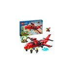 City - l avion de sauvetage des pompiers, jouets de construction