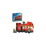 City - le bus rouge  deux tages, jouets de construction
