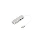 Concentrateur usb 3. 0 de type - c avec gigabit ethernet, hub usb