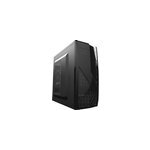 Cs 1102 midi tower noir, botier pc
