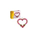 Dcoration en forme de c ur, jouets de construction