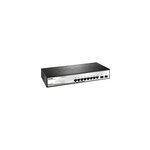 Dgs - 1210 - 10 g�r� l2 gigabit ethernet (10 / 100 / 1000) 1u noir, gris, switch