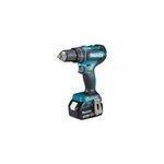 Dhp485rtj perceuse 28500 tr / min sans clé 1, 5 kg noir, bleu, perceuse à percussion Dhp485rtj perceuse 28500 tr / min sans clé 1, 5 kg noir, bleu, perceuse à percussion