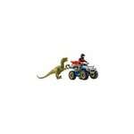 Dinosaures - balade en quad pour le v�lociraptor, figurine