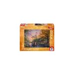 Disney pocahontas contour pour puzzle 1000 pice(s) dessins anims