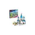 Disney princess - chteau de cendrillon et calche, jouets de construction