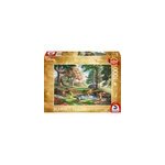 Disney winnie the pooh contour pour puzzle 1000 pice(s) dessins anims