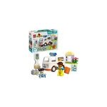 Duplo - ambulance avec chauffeur, jouets de construction