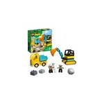 Duplo - le camion et la pelleteuse, jouets de construction