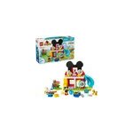 Duplo maison merveilleuse de mickey mouse avec minnie et pluto, jouets de construction