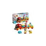Duplo - le train d''anniversaire de mickey et minnie, jouets de construction